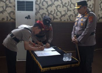 Empat Jabatan Strategis di Polres Lampung Selatan Berganti, Kapolres Pimpin Sertijab