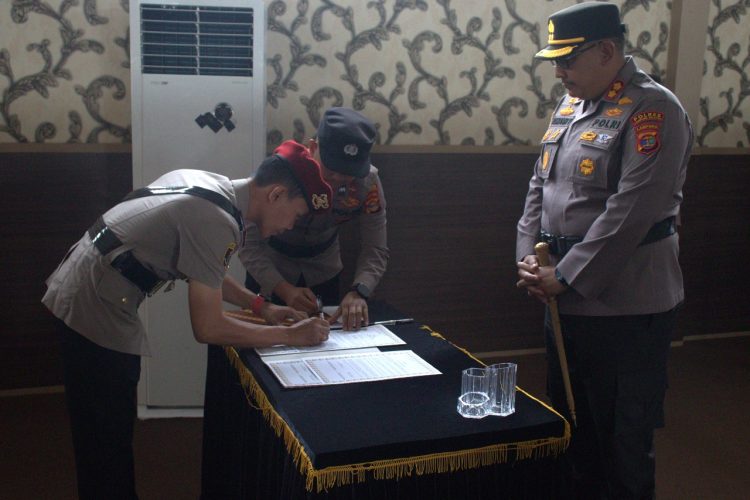 Empat Jabatan Strategis di Polres Lampung Selatan Berganti, Kapolres Pimpin Sertijab