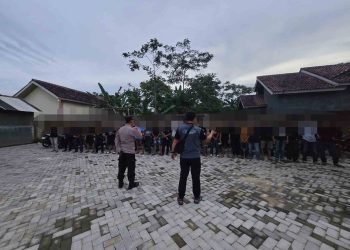 Polsek Tanjung Bintang Amankan 20 Motor dalam Razia Balap Liar di Desa Galih Lunik
