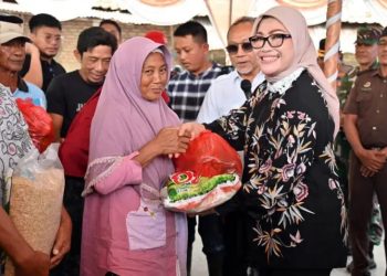 Zulkifli Hasan Tinjau Banjir dan Salurkan Bantuan untuk Masyarakat Lampung Selatan yang Terkena Dampak