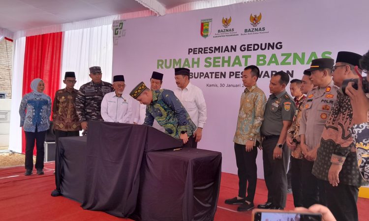 Bupati Pesawaran Resmikan Rumah Sehat Baznas Siapkan Layanan Kesehatan Gratis untuk Masyarakat