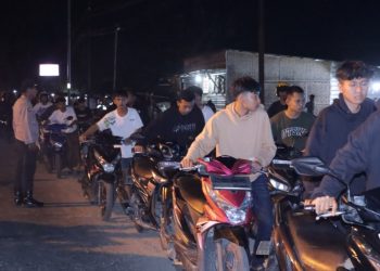 Polisi Gerebek Balap Liar di Pringsewu, 466 Pemuda dan 292 Motor Diamankan