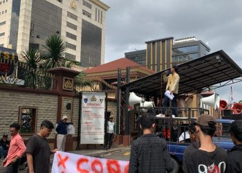 PERMAHI Lampung Demo di Mabes Polri, Desak Ungkap Kasus 4 Tahanan Kabur dan Copot Kapolda Lampung