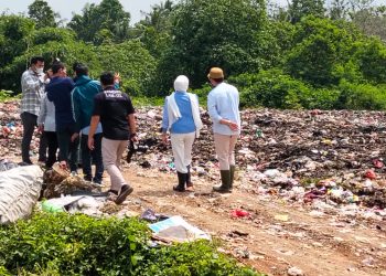 Putri Zulkifli Hasan Tinjau TPA Lubuk Kamal, Dorong Inovasi Pengelolaan Sampah