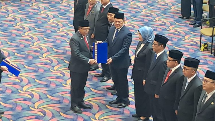 Pj Gubernur Lampung Lantik 12 Pejabat Eselon II, Dorong Inovasi dan Pelayanan Publik