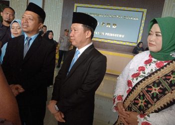Pj Bupati Pringsewu Apresiasi Kepemimpinan Baru dalam Rapat Paripurna DPRD
