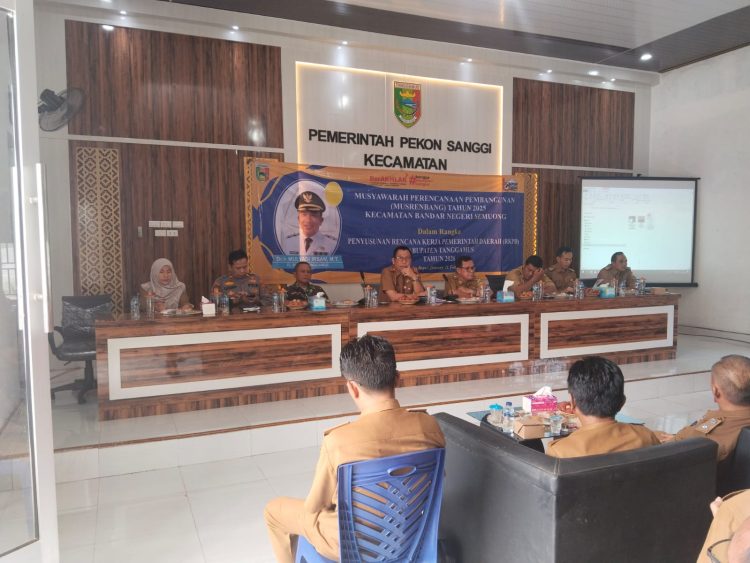 Sekda Tanggamus: Musrenbang Bandar Negeri Semuong Harus Prioritaskan Pembangunan yang Berdampak Nyata