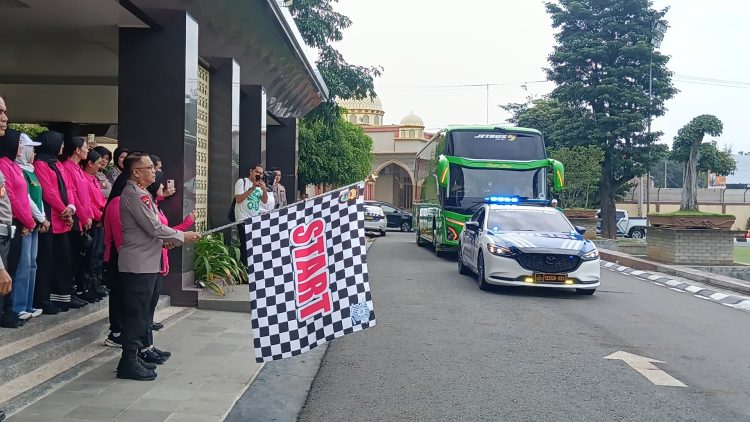 Kapolda Lampung Lepas Peserta Tour of Kemala 2025, Dukung Sportivitas dan Prestasi