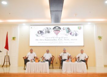 Bupati Pesawaran Sambut Kunjungan Pj Gubernur Lampung, Bahas Pembangunan dan Stabilitas Daerah