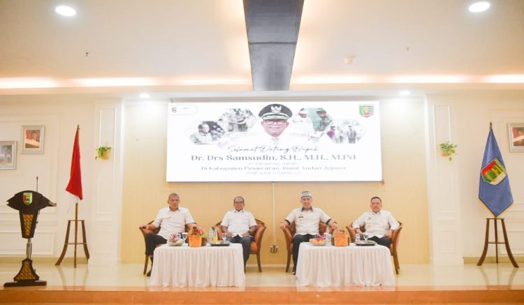 Bupati Pesawaran Sambut Kunjungan Pj Gubernur Lampung, Bahas Pembangunan dan Stabilitas Daerah