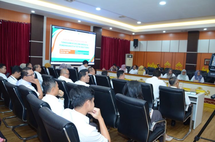 PJ Bupati Tanggamus Hadiri FGD 2025, Tegaskan Data sebagai Landasan Pembangunan