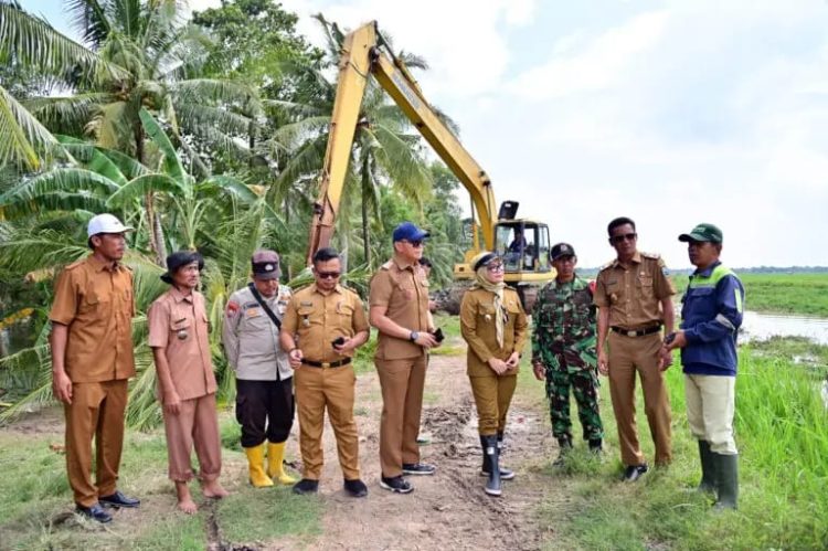 Pemkab Lampung Selatan Gandeng BBWS dan DPRD Lampung, Percepat Perbaikan Tanggul Jebol