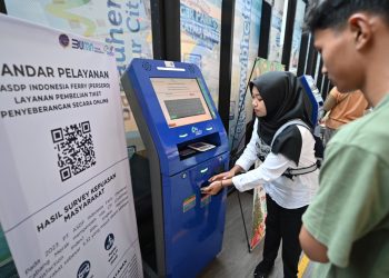 Perluas Digitalisasi, ASDP Terapkan Tiket Online Ferizy di 40 Pelabuhan