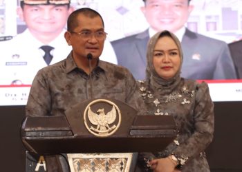 Pamit dari Jabatan, PJ Bupati Aswarodi Dapat Apresiasi dari PWI Lampung Utara