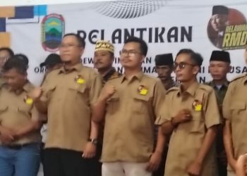 Ahmad Kenedi Lantik Riza Hendriyanto sebagai Ketua DPC Relawan RMD Lampung Selatan