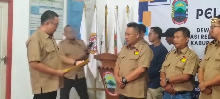 Riza Hendriyanto Dilantik sebagai Ketua DPC Relawan RMD Lampung Selatan 2025-2030
