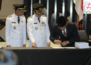 Gubernur Lampung Pimpin Sertijab Bupati dan Wakil Bupati Lampung Utara