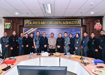 Kapolres Metro Bekasi Kota dan Sespimmen 65 Gelar Management Course Level III, Bahas Strategi Ketahanan Pangan