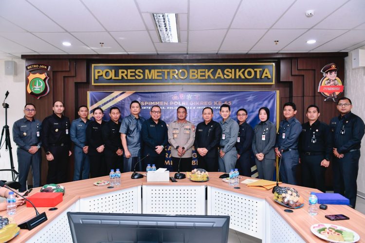 Kapolres Metro Bekasi Kota dan Sespimmen 65 Gelar Management Course Level III, Bahas Strategi Ketahanan Pangan