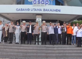 Kakor Lantas Polri Cek Kesiapan Operasi Ketupat Krakatau 2025 di Pelabuhan Bakauheni
