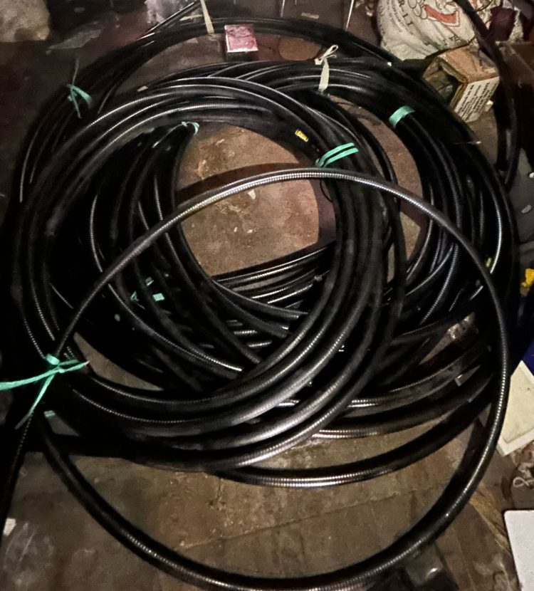 Sindikat Pencurian Kabel Tower Mitratel di Lampung Selatan Dibekuk