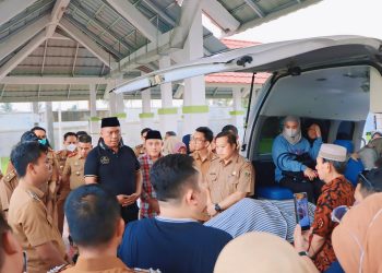 Wakil Bupati Lampung Tengah Antar Jenazah Pj. Sekda Kusuma Riyadi ke Peristirahatan Terakhir