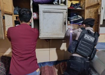 Polri, TNI, dan BNNK Gerebek Lapas Kalianda, Razia Blok Hunian dan Tes Urin Warga Binaan