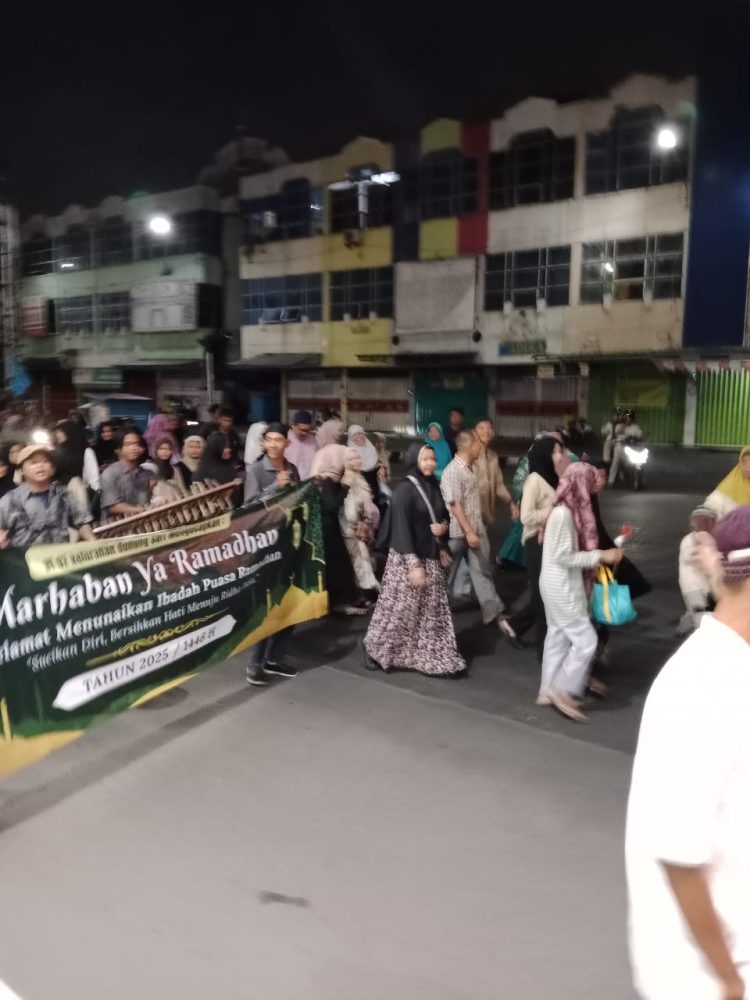 Semarak Ramadan, Warga Gunung Sari Gelar Pawai Sambut Bulan Suci