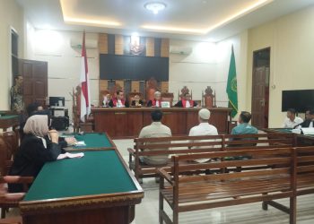 Ketua Komisi III DPRD Lampung Timur dan Kabag Ops Polres Lampung Timur Bersaksi dalam Sidang Korupsi Bendungan Marga Tiga