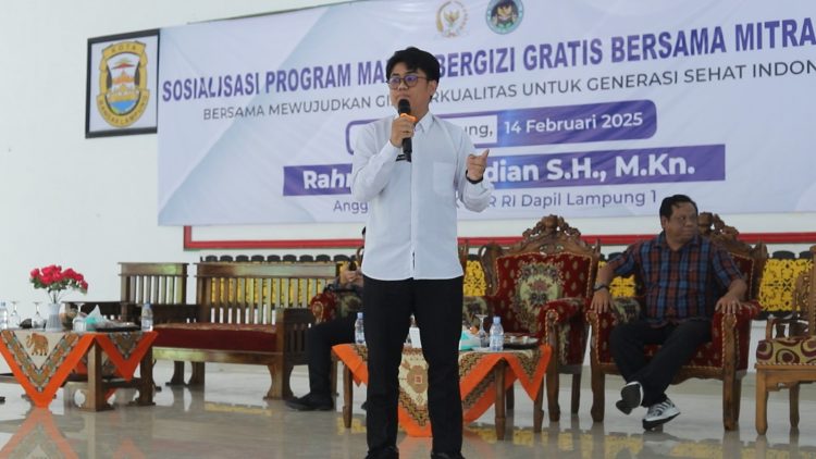 Indonesia Emas 2045 Dimulai dari Gizi: Sosialisasi Program MBG di Lampung oleh DPR RI dan BGN