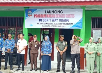 SPPG Lampung Selatan Luncurkan Program Makan Bergizi Gratis di SDN 1 Way Urang