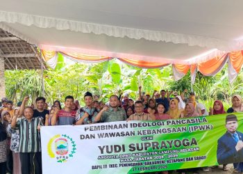 Yudi Suprayoga Gelar Pembinaan IPWK di Desa Ruguk, Tekankan Pentingnya Ideologi Pancasila
