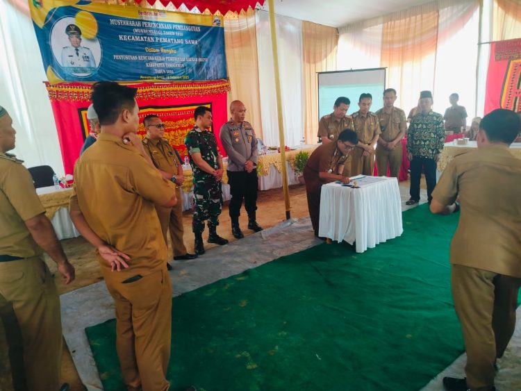 “Teriakan” Pematang Sawa: Jalan Tembus dan Internet Jadi Prioritas Utama di Musrenbang 2026!