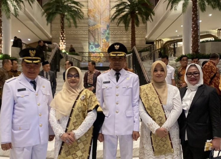 Jelang Pelantikan Bupati dan Wakil Bupati Tanggamus di Jakarta