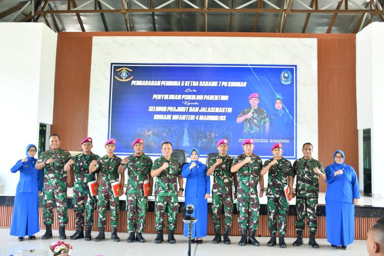 Danbrigif 4 Mar/BS Beri Pengarahan dan Silaturahmi dengan Prajurit di Wilayah Lampung