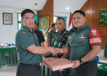 Mayor Inf Suroto Pimpin Rapat Anggota Tahunan 2025 Primkop Kartika Kodim 0422/LB