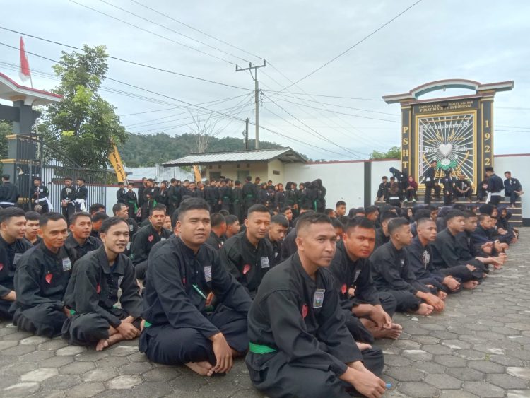 402 Siswa PSHT NIC 068 Lambar Jalani UKT Sabuk Hijau ke Putih