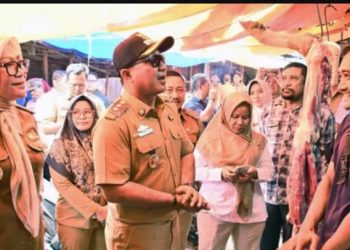 Wakil Bupati Lampung Selatan Tinjau Pasar Inpres Kalianda Jelang Ramadan, Pantau Harga dan Ketersediaan Pangan