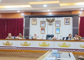Sekda Tanggamus Pimpin Rakor Evaluasi Perencanaan dan Penganggaran
