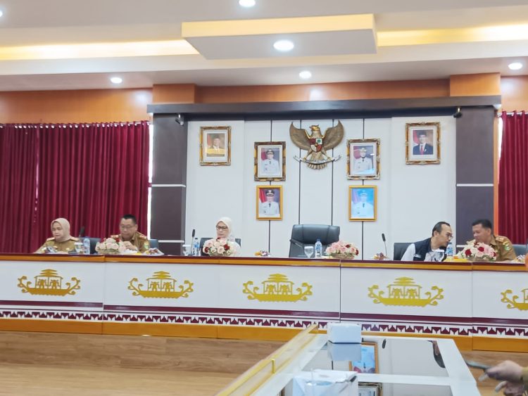 Sekda Tanggamus Pimpin Rakor Evaluasi Perencanaan dan Penganggaran