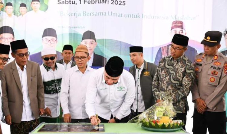 Resmikan Gedung PCNU, Bupati Dendi: NU Terus Jadi Pilar Keumatan dan Kebangsaan