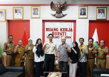 Bupati Lampung Selatan Terima Audiensi Mitra Tangguh Paluma Nusantara, Bahas Penguatan Mitigasi Bencana