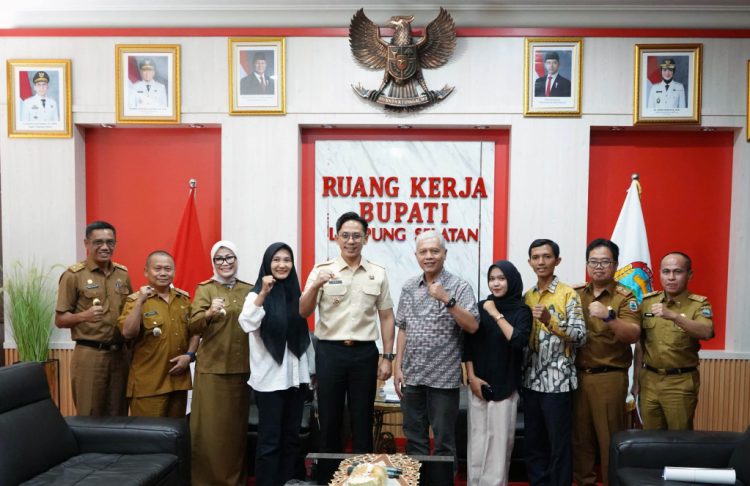 Bupati Lampung Selatan Terima Audiensi Mitra Tangguh Paluma Nusantara, Bahas Penguatan Mitigasi Bencana
