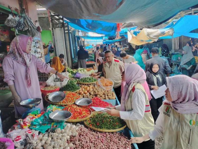 Jelang Ramadan, Pemkab Pesawaran Pantau Stabilitas Harga Pangan di Pasar Tradisional