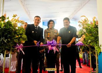 Bupati Dendi Ramadhona Resmikan Kantor Unit Gakkum Satlantas Polres Pesawaran