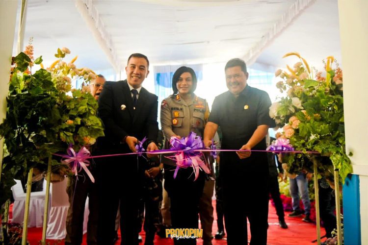 Bupati Dendi Ramadhona Resmikan Kantor Unit Gakkum Satlantas Polres Pesawaran