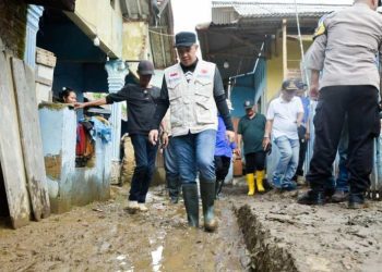 Hujan Deras Picu Banjir di Pesawaran, Ratusan Rumah Terendam