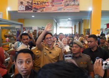 Bupati Lampung Selatan Sidak Pasar Natar, Pastikan Ketersediaan dan Harga Pangan