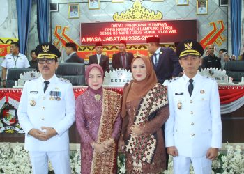 Bupati Lampung Utara Sampaikan Program Prioritas di Rapat Paripurna DPRD