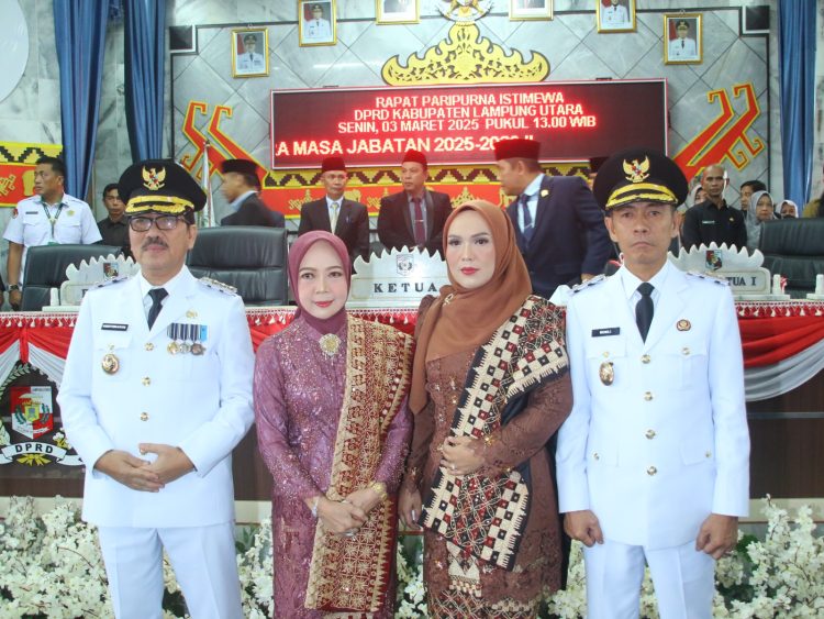 Bupati Lampung Utara Sampaikan Program Prioritas di Rapat Paripurna DPRD